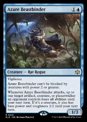 (BLB)Azure Beastbinder(0041)(プロモP)/群青の獣縛り