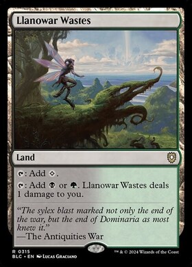 (BLC)Llanowar Wastes(0315)/ラノワールの荒原