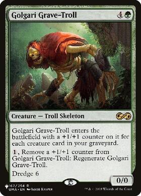 UMA)Golgari Grave-Troll/ゴルガリの墓トロール | 神話レア・レア