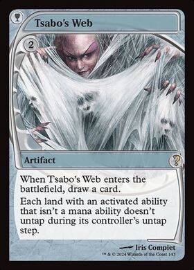INV)Tsabo's Web(F)/サーボの網 | (FOIL)神話レア・レア | ドラゴン
