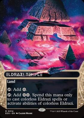SLD)Eldrazi Temple(1154)(ボーダーレス)/エルドラージの寺院 | 神話