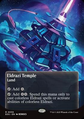 SLD)Eldrazi Temple(1154)(ボーダーレス)/エルドラージの寺院 | 神話