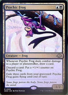 MH3)Psychic Frog(旧枠)(0433)(F)/超能力蛙 | (FOIL)神話レア・レア