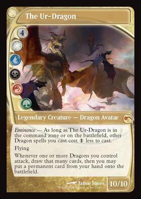C17)The Ur-Dragon(F)/始祖ドラゴン | (FOIL)神話レア・レア