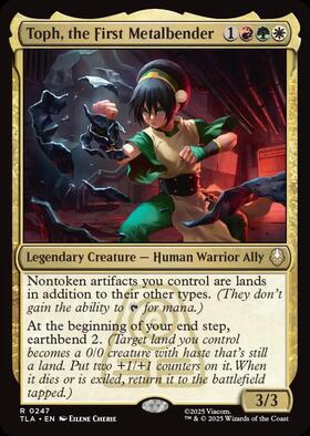 TLA)Toph the First Metalbender(0362)(ボーダーレス)(バトルポーズ