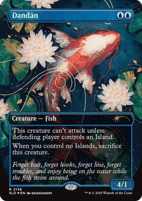 MTG ダンダーン セット SLD)Dandan(2138)(ボーダーレス)(F)/ダンダーン | (FOIL)神話レア