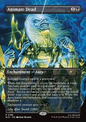 SLD)Animate Dead(2189)(ボーダーレス)(F)/動く死体 | (FOIL)神話レア