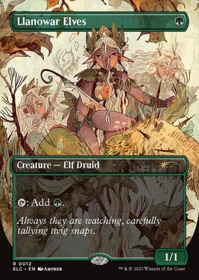 FDN)Llanowar Elves(0439)(ショーケース)(ジャパン)(フラクチャー)(F