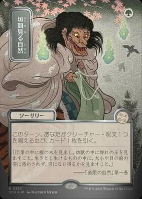 CHK)垣間見る自然(F)/GLIMPSE OF NATURE | (FOIL)神話レア・レア