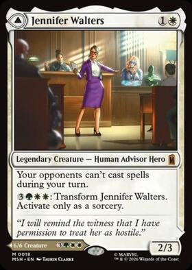 MSH)Jennifer Walters(0328)(両面)(ボーダーレス)(シーン)(F